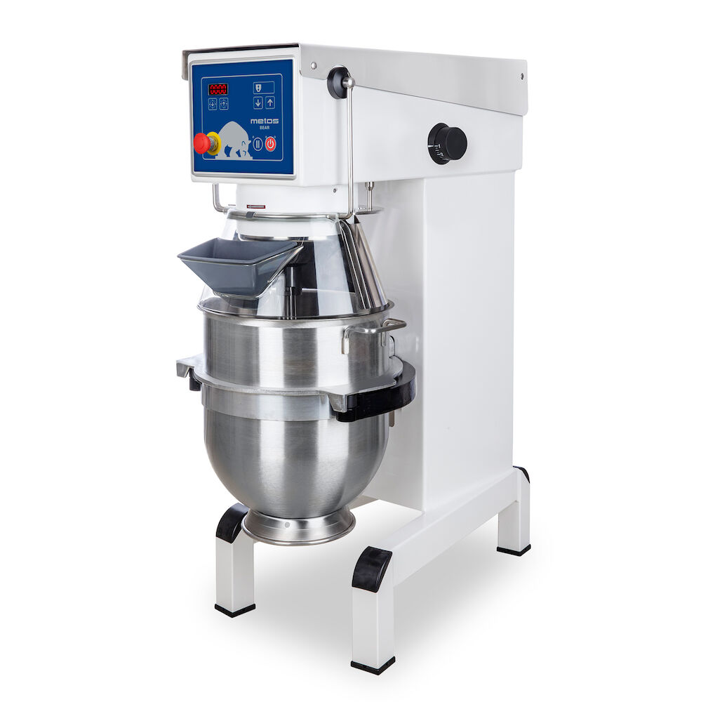 Mixer in stainless steel Bear AR60 VL-1S with electronic steering
andattachment drive 440V