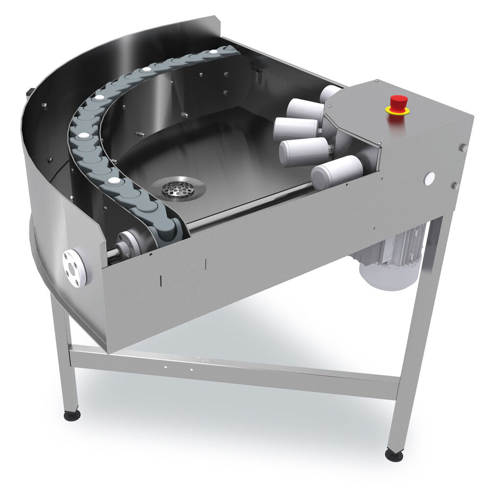 Motor-powered turn track Metos WD-C 90° L-R 400V