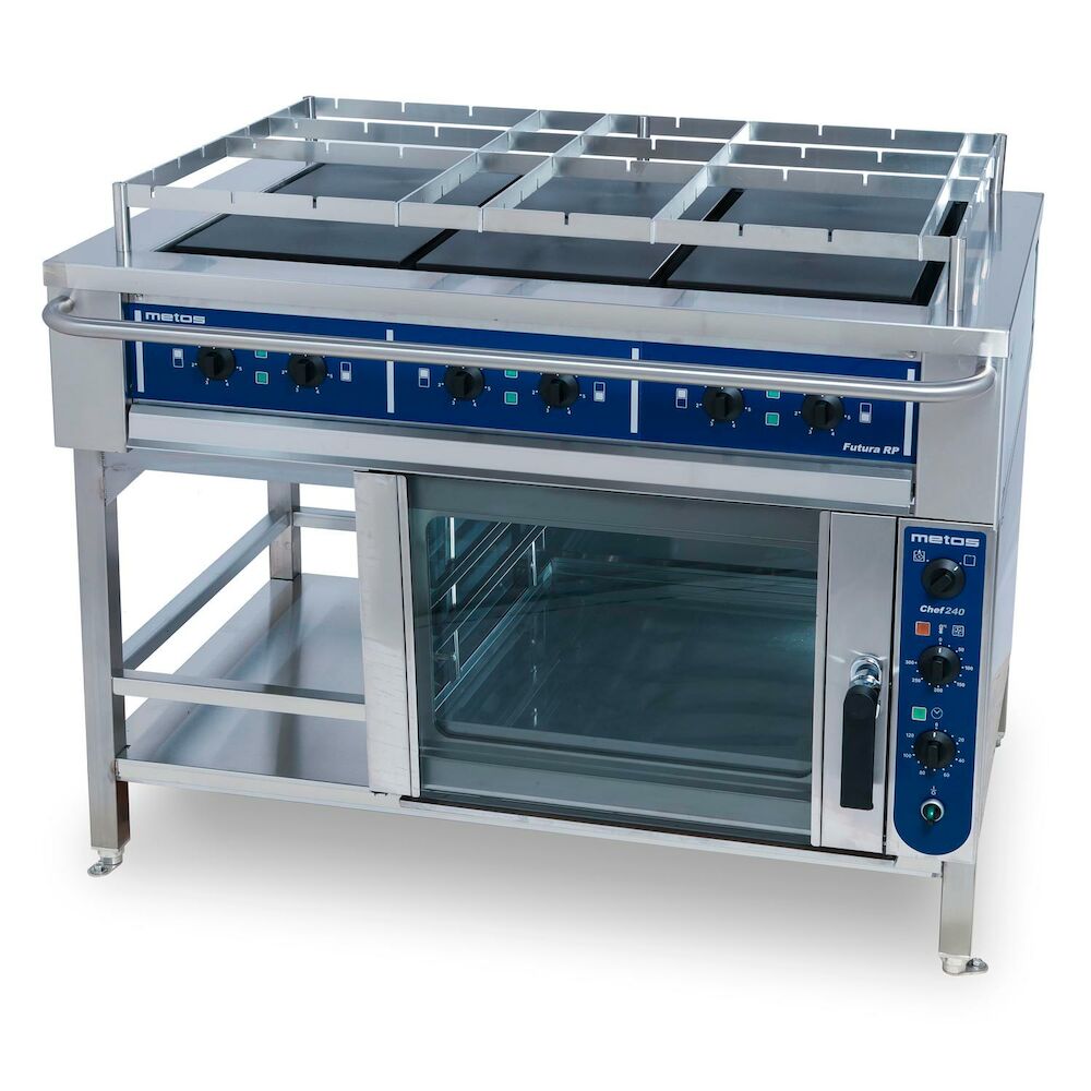 Range+oven Metos Futura RP6/Chef220 3/PE~440V 60Hz Mar