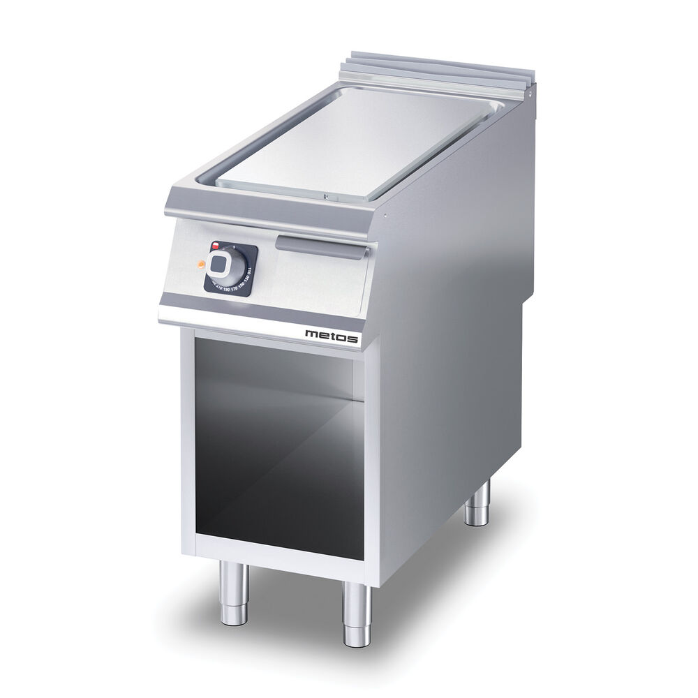 Griddle smooth Metos Diamante D72/25SFTEA with open cupboard 480V/3PE/60Marine