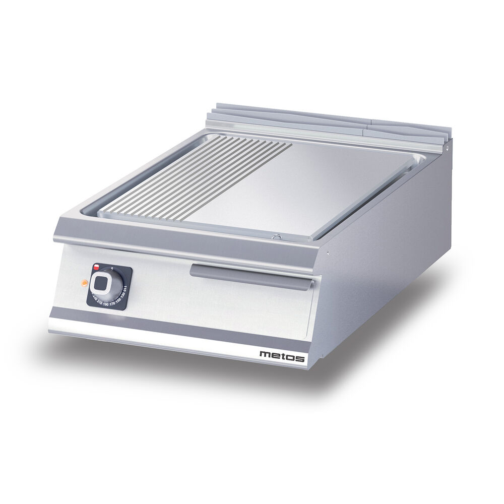 Griddle ribbed/smooth Metos Diamante D73/25TSFTEA1/3R table top model440V/3PE/60 Marine