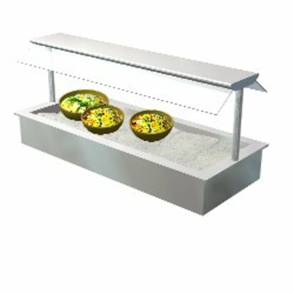 Crushed Ice Basin Metos Drop-In CIB 1600 Proff US-2L - Product for ...