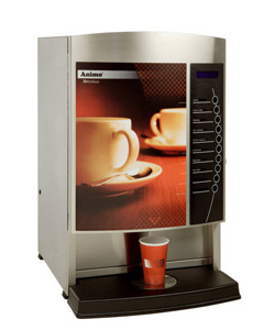 Hot drink dispenser Metos Optivend 4 230V 1~